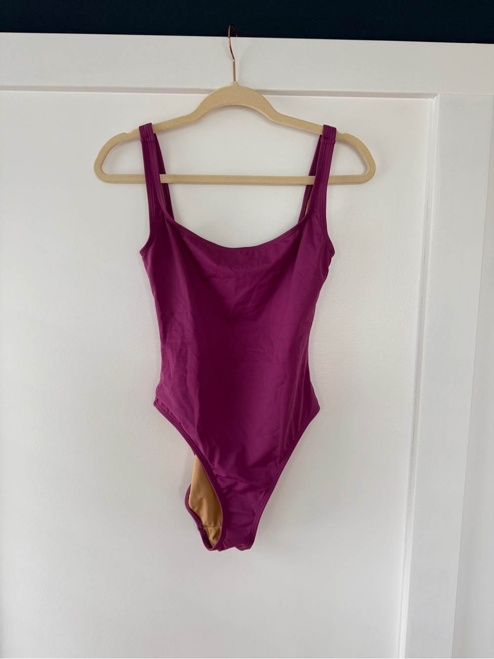 NWT 💎 Nu Swim | M | One-Piece Swimsuit | Thistle / purple